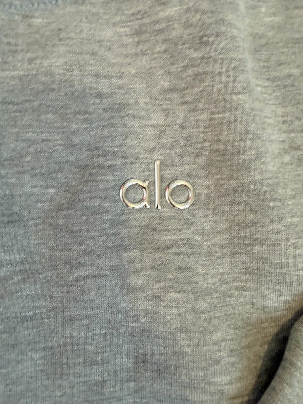 NWT Alo Accolade gray hoodie relaxed fit size xs unisex - Picture 6 of 11